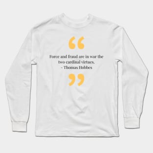 philosophy quotes Long Sleeve T-Shirt